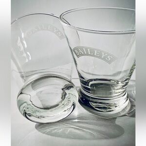 Clear Glass Baileys Glass Set